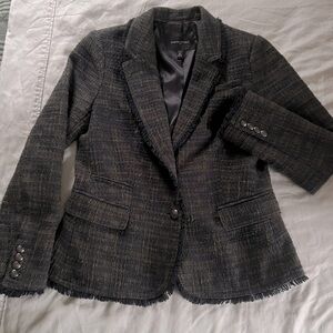 BANANA REPUBLIC Ladies Tweed Blazer - Size: 8P
